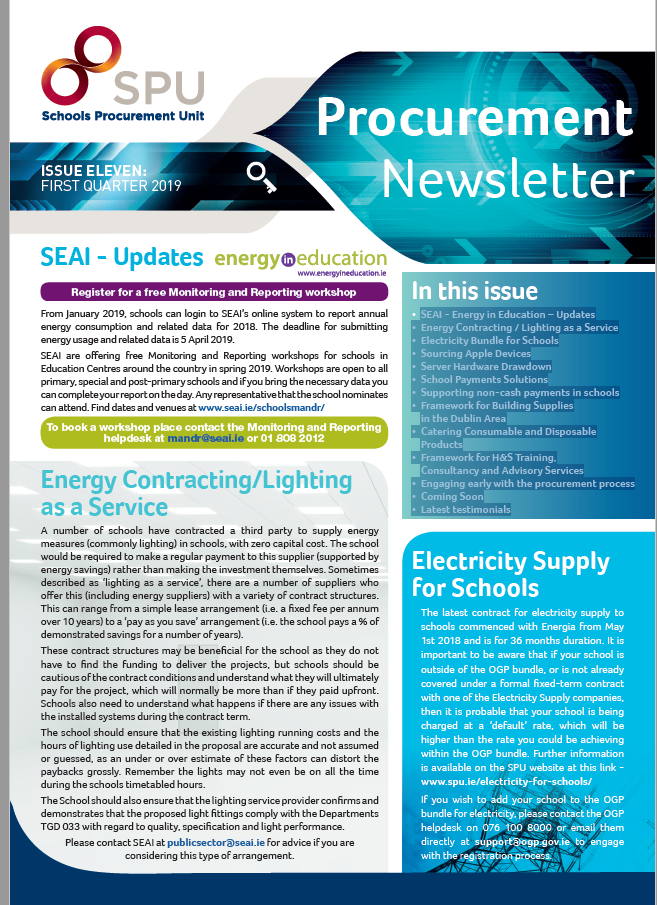 Procurement Newsletter - SPU